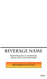 Add Photo Box Orange Tall