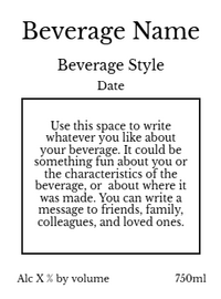 Back label - Add Photo Fractal