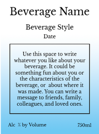 Back label - Add Photo Snowflake