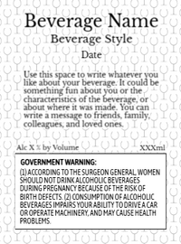 Back Label- Wine Glasses