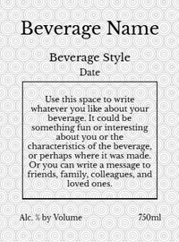 Back label - Bullseye