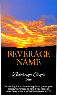 Cali Sunrise Tall Tapered