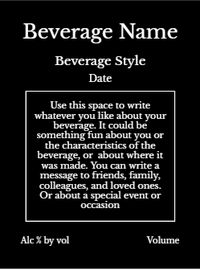 Back label - Eclipse