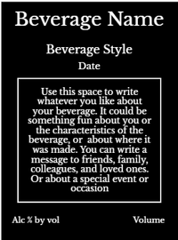 Back label - Eclipse Purple