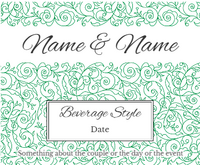 Filigree Wedding Green