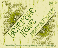 Funky Leaves Horizontal