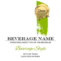 Gold Seal Round Green