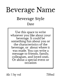 Back label - Hands