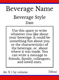 Back label - I WANT YOU