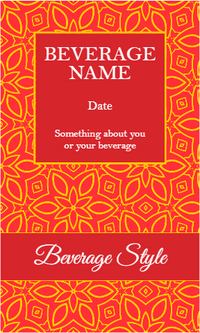 Mosaic Red Tall