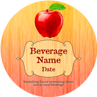 Old Fashion Apple Round