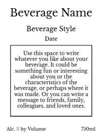 Back label - Simple Life Large