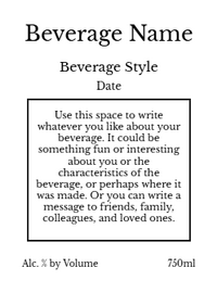 Back label - Simple Life Large