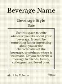 Back label - Smith St. Red