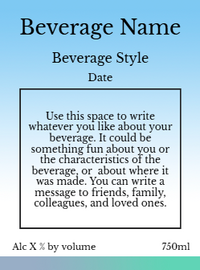 Back label - Summer Breeze