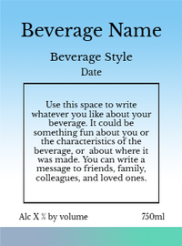 Back label - Summer Breeze Wide