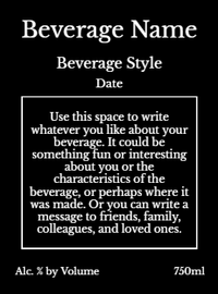 Back label - Tapestry Green