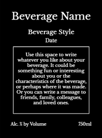 Back label - Tapestry Green