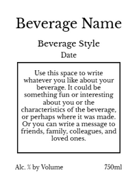 Back label - Vineyard