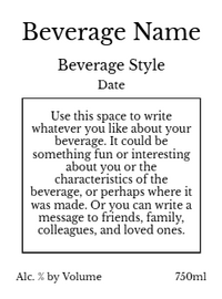 Back label - Vineyard Horizontal