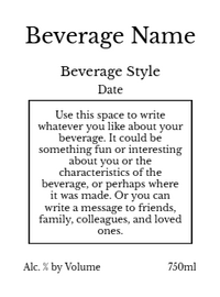 Back label - Vineyard Horizontal